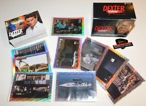 Ensemble de cartes à collectionner Dexter saison 4 cartes Breygent insert TV Michael C Hall Zayas
