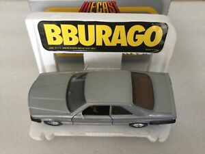 BBURAGO BURAGO 0111 Mercedes-Benz 500 SEC Argent 1/26 Voiture Miniature