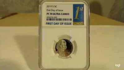 2019 S Nickel FIRST DAY OF ISSUE NGC PF 70 Ultra Cameo - Image 1 of 2