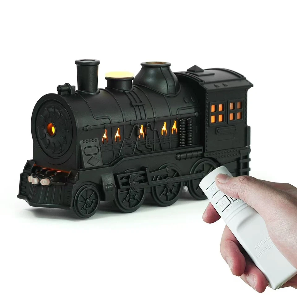 Train diffuser humidifier, night light, vintage train-shaped aroma diffuser - Image 1 of 4