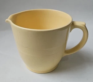 Vintage Woods Ware JASMIN gelber Pudding Soße Milch 1 Pint Krug - Allzweckware - Bild 1 von 7