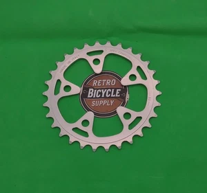 New Bike Campagnolo Chainring 30 Tooth 74mm Cycle Cycling Silver Color - Picture 1 of 5