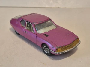 Citroen SM Maserati Corgi Whizzwheels colore rosa scala 1/43 molto giocato - Foto 1 di 10