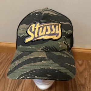 Stussy Headgear Camo Hat SnapBack - Picture 1 of 6