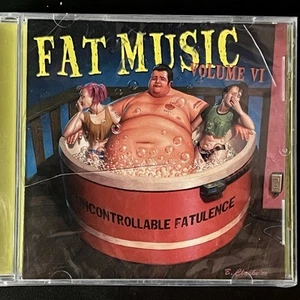 Fat Music Volume 6 VI Uncontrollable Fatulence CD Brand New/Sealed - Picture 1 of 2