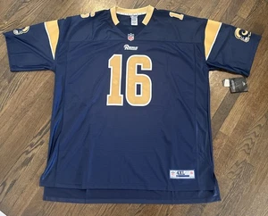 Maglia Los Angeles Rams 4XL T Geoff Uomo Blu  - Foto 1 di 7