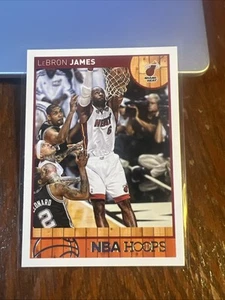 LeBron James 2013-14 NBA Hoops Basketball Card #62 Miami Heat Lakers Cavs HOF - Picture 1 of 6