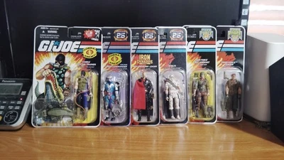 Lote de 6 figuras GI Joe 25 aniversario #11 1986 MIP- ¡¡Compara precios!!!  Foto 1 de 4