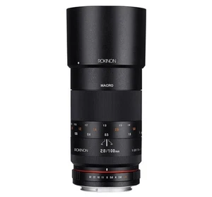 Rokinon 100mm F2.8 Full Frame Macro Lens [Multiple Mount Options] - Picture 1 of 7