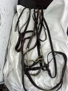 English Bridle Made In England Reins - Picture 1 of 10
