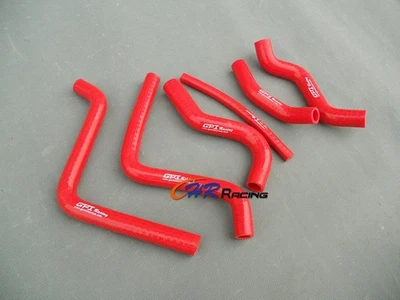 Manguera de radiador de silicona roja para Honda CR125R CR 125 R 2000 2001 2002 Foto 1 de 4
