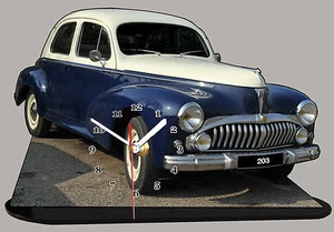 MODEL CARS, PEUGEOT 203-02 with Clock - Picture 1 of 1