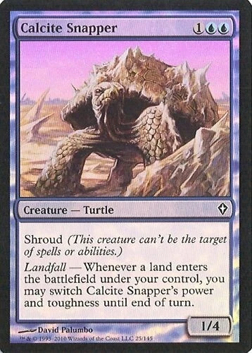 MTG - Worldwake - Calcite Snapper - Foil - NM - Image 1 of 1