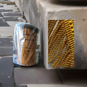 🎄SIMPLICITY CONSO 2" Acet GOLD Bullion Fringe Tassel Twist  72 YARDS SEWING - Picture 1 of 6