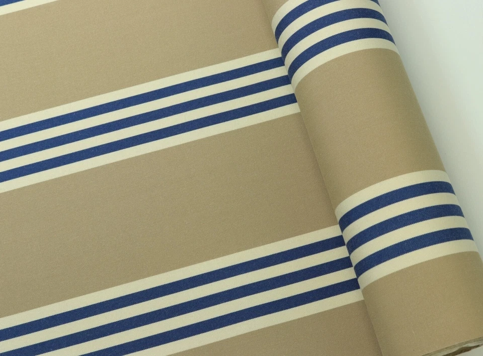 MARKISENSTOFF 120cm breit wasserabweisend lichtecht STREIFEN EUR 19,98/m - Bild 1 von 1