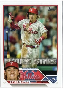 2023 Topps Serie 1 Bryson Stott Future Stars #295 Philadelphia Phillies - Imagen 1 de 2