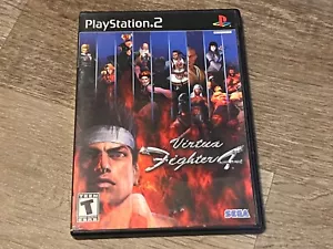 Virtua Fighter 4 PlayStation 2 PS2 Complete CIB Authentic - Picture 1 of 3