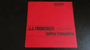 LP 9 13/16in J.J.Froberger / Leonhardt - Suites Francaises - Near Mint (NM) - Picture 1 of 3