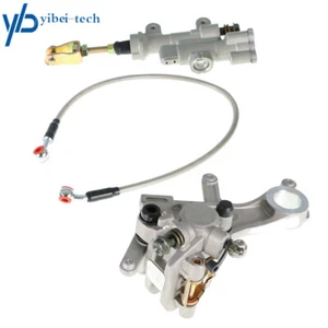 For Honda CRF250R 2004-2020 Rear Brake Master Cylinder &Brake Caliper &Hose - Picture 1 of 6