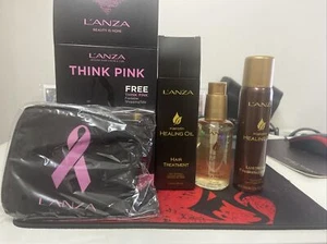 L’ANZA Keratin Healing Oil Lustrous Finishing Spray3.02 Oz+Hair Treatment Oil  - Picture 1 of 3