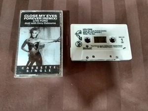 Lita Ford Ozzy Osbourne - Close My Eyes Forever Cassette Single 1989 - Picture 1 of 1