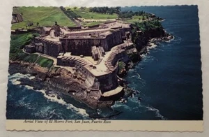Aerial View Of El Morro Fort, San Juan, Puerto Rico. Postcard (R2) - Picture 1 of 2