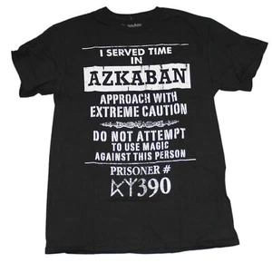 Harry Potter New Adult T-Shirt - I Served Time in Azkaban Distressed - Picture 1 of 1