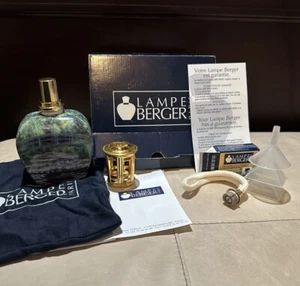 VTG Lampe Berger Paris Goebel Claude Monet Japanese Bridge Water Lilies KIT Rare - Picture 1 of 18