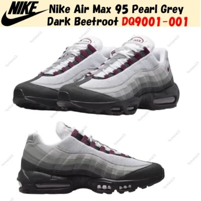 Nike Air Max 95 Pearl Grey Dark Beetroot DQ9001-001 Men's Size - Image 1 of 4