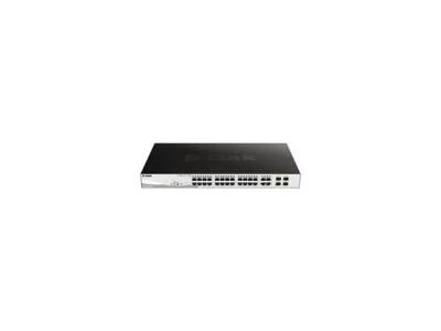 D-Link 28-Port Layer 2 Smart Managed Gigabit Poe Switch - Image 1 of 4