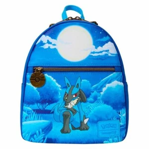 Loungefly Pokémon Lucario Collection Mini Backpack Bag - Official Licensed - Imagen 1 de 3