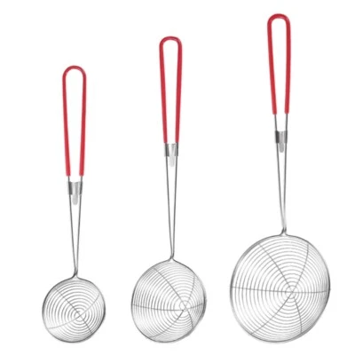 Perforated Ladles Professional Skimmer Spoon for Deep Stir - Image 1 of 4