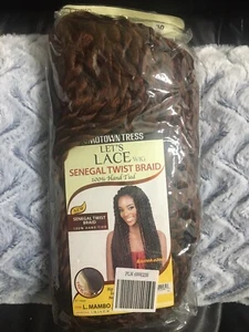 Motown Tress Lace Front Wig Senegal Twist Briaid - Picture 1 of 5