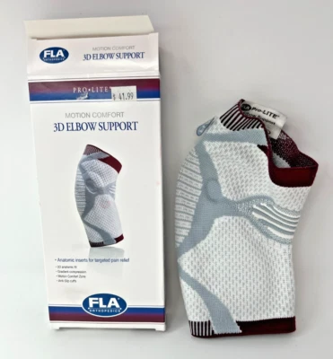 FLA Orthopedics Pro Lite 3D Elbow Support  Motion Comfort Size Small - Image 1 of 4