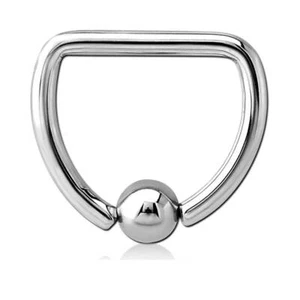 Anneau acier forme D - Imagen 1 de 1