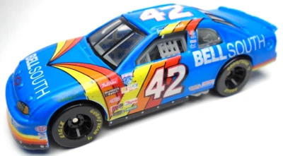 Chevy Monte Carlo Joe Nemechek 42 Bell South 1996 campeones de carreras 3" NASCAR Foto 1 de 4