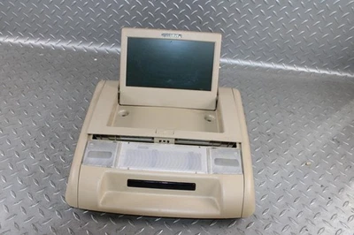 07-14 Escalade Tan Roof Mounted 2nd Row DVD Player Display Screen OEM Factory OE Foto 1 de 4