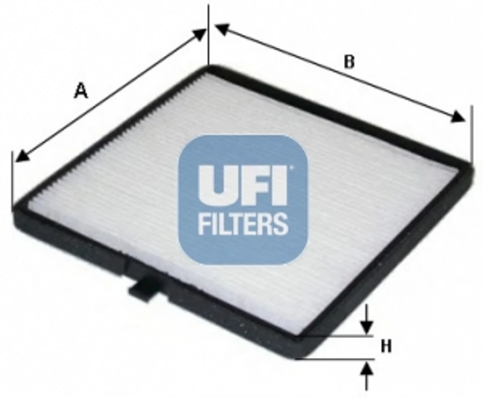 UFI Filtro Habitáculo Partícula para Chevrolet Aveo Hatchback T250 T255 - Imagen 1 de 1