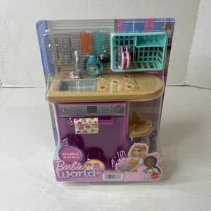 Mattel Barbie World Sparkle ‘N Clean Spielset HYR08 - Bild 1 von 2