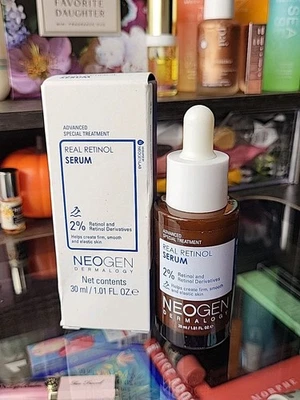 NEOGEN Dermatology Real Retinol Serum 30 mL / 1 fl oz NEW  Firm And Smooth - Image 1 of 3