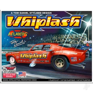 Atlantis Models 1:32 Tom Daniel Whiplash Camaro Funny Car Dragster Plastic Kit - Picture 1 of 4