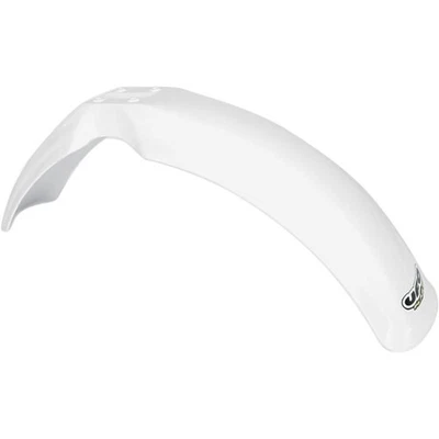UFO Plastics Front Fender - White - '87-'91 YZ125/250/360/490 YA02800046 — 第 1/3 张图片