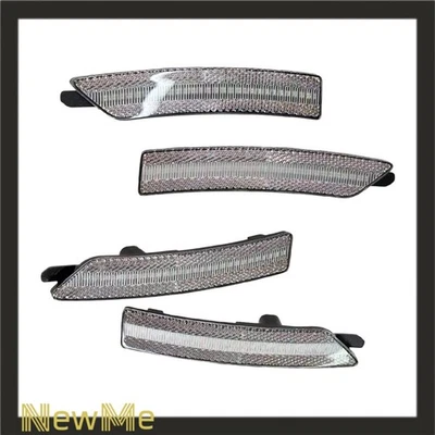 For Ford Mustang 7th 2024+ Clear Front+Rear LED Side Indicator Lamp Signal Light - Image 1 of 4