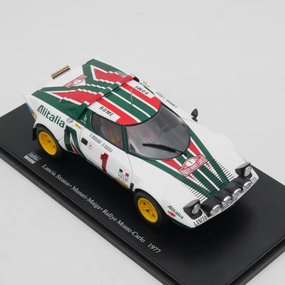 1/24 Lancia Stratos Alitalia (Dirty)  Winner Rally Monte Carlo 1977 #1 S.Munari - Image 1 of 4
