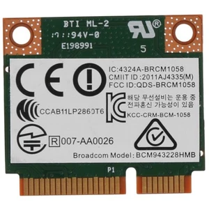 Doppel Band 2.4 + 5G 300M 802.11A / B / G  Wifi Bluetooth 4.0 Drahtlose 5057 - Bild 1 von 7