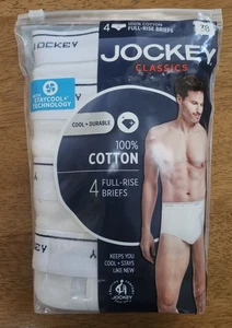 Jockey Classics Full Rise Slips Gr. 38 weiß 4er Pack 100% Baumwolle - Bild 1 von 2