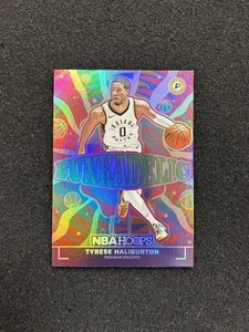 2024 Panini Hoops Tyrese Haliburton Funkadelic Holo Foil #25 Indiana Pacers - Foto 1 di 2
