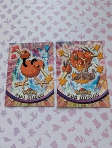 2000 Topps Pokemon Blue Logo TV Animation Edition Doduo/Dodrio #84/85 - Bild 1 von 2