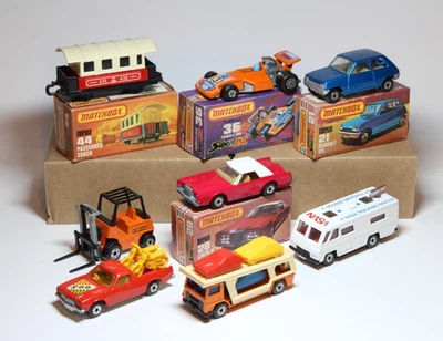 Matchbox Lesney Superfast Job Lot MB 28 Lincoln Continental MB 60 Holden Pick-Up - Изображение 1 из 2