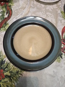 2er Set Pier 1 Imports türkis reaktiv 11" Durchmesser Essteller - Bild 1 von 5